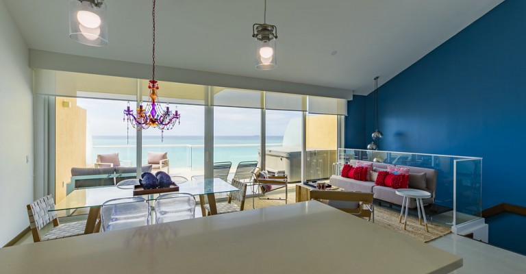 Ocean front Indigo Penthouse 1-3