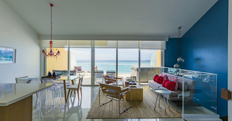 Ocean front Indigo Penthouse 1-3