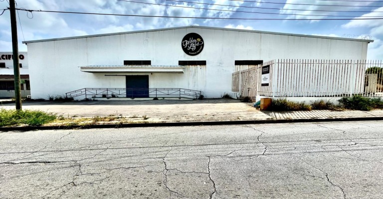 Warehouse in Oranjestad. On hold.