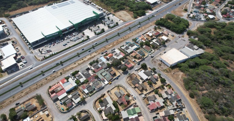 Warehouse in Oranjestad. On hold.