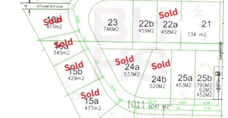 Ponton Villas Allotment Plan